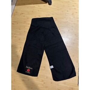 Four‎ Roses Bourbon Scarf Black Fleece Embroidered Logo Whiskey Promo Accessory